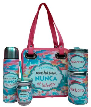 Set matero mini de 5 piezas con diseño Talento