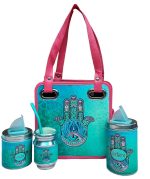 Set matero de 4 piezas con diseño Mano de Fátima