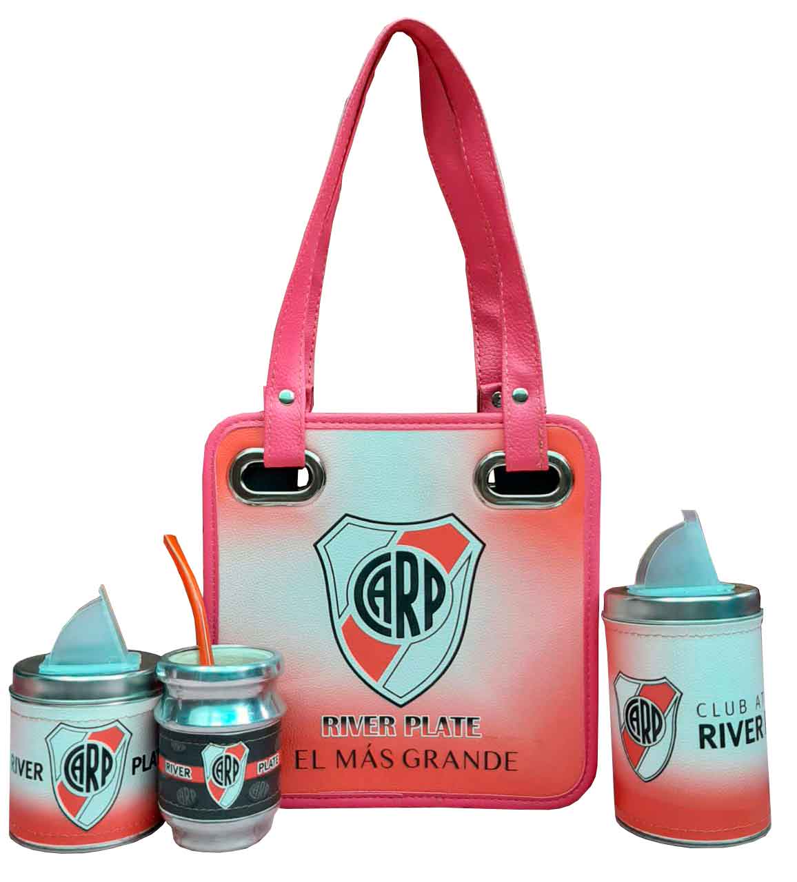 Set matero mini con 4 piezas con diseño River