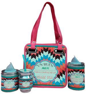 Set matero mini de 4 piezas con diseño de Buen mate