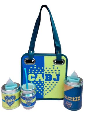 Set matero mini de 4 piezas con diseño Boca