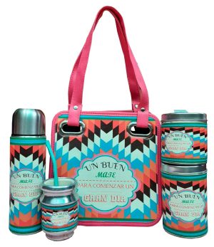 Set matero mini de 5 piezas con diseño de buen mate