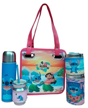 Set matero mini de 5 piezas con diseño Stich