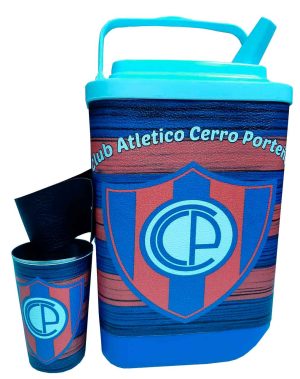 Set de terere con diseño de Cerro Porteño