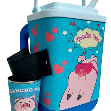 Set de terere con diseño de Chancho Pato