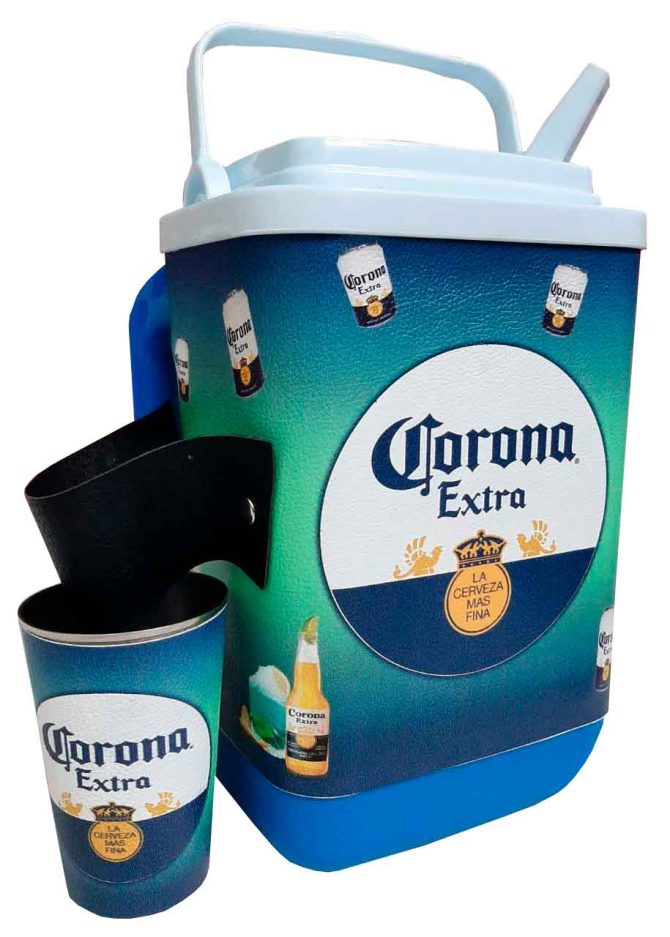 Set de terere con diseño de Corona