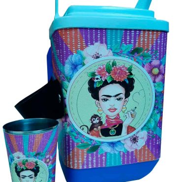 Set de terere con diseño de Frida Kahlo