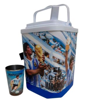 Set de terere con diseño de Maradona