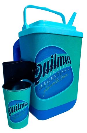 Set de terere con diseño de Quilmes