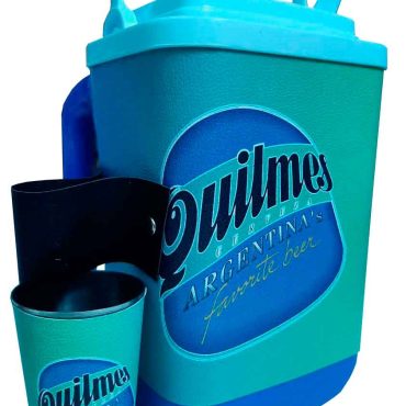 Set de terere con diseño de Quilmes