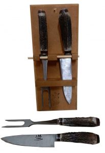 Set de asado por mayor con soporte de pared