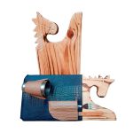 Set de tablas para asado estuche azul