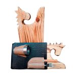 Set de tablas para asado estuche negro