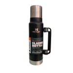 Termo Stanley de 1.3 litros color negro con manija ventas por mayor
