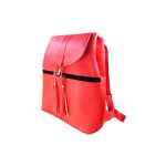Mochila de eco cuero coral por mayor