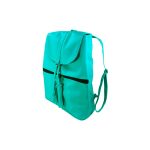 Mochila de eco cuero turquesa por mayor