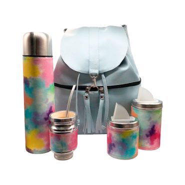 Set de mate Batty celeste