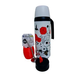 Termo matero atom diseño rosas y mate sónico