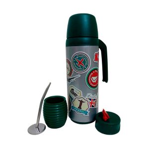 Set matero Atom con termo viajero y mate sonico