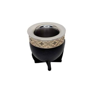 Mate imperial deluxe virola de alpaca lisa
