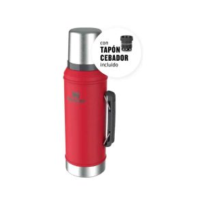 Termo Stanley original rojo 940 ML