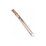 Bombilla chata de acero inoxidable personalizable