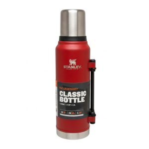 Termo replica Stanley 1.3 litros rojo con manija
