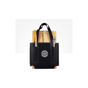 Set de asado rectangular souvenir personalizado