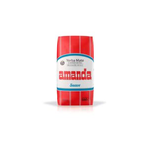 Yerba mate Amanda suave 500 gramos x 10 unidades