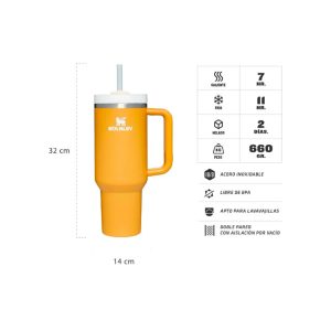 Vaso quencher replica Stanley caracteristicas