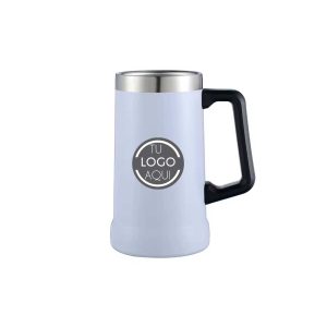 Chop cervecero color blanco personalizado