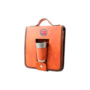 Kit de asado mini maletin color suela personalizado
