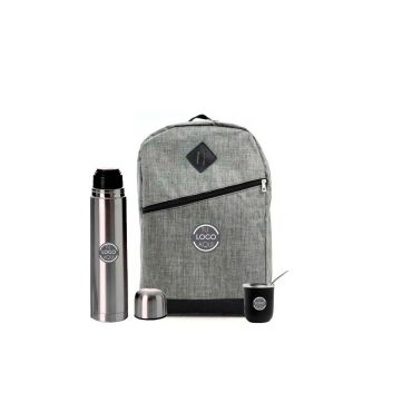 Set de mate viajero personalizado